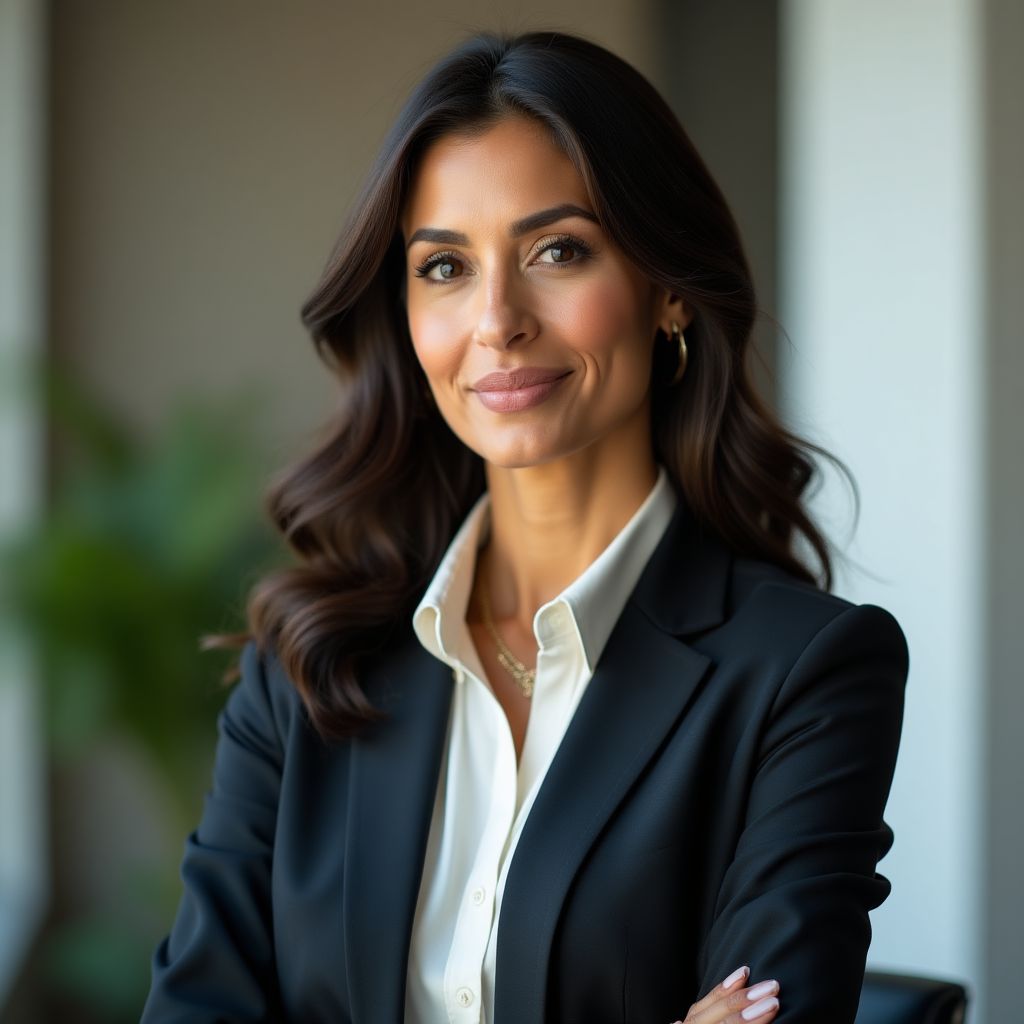 Senior Financial Analyst Portrait